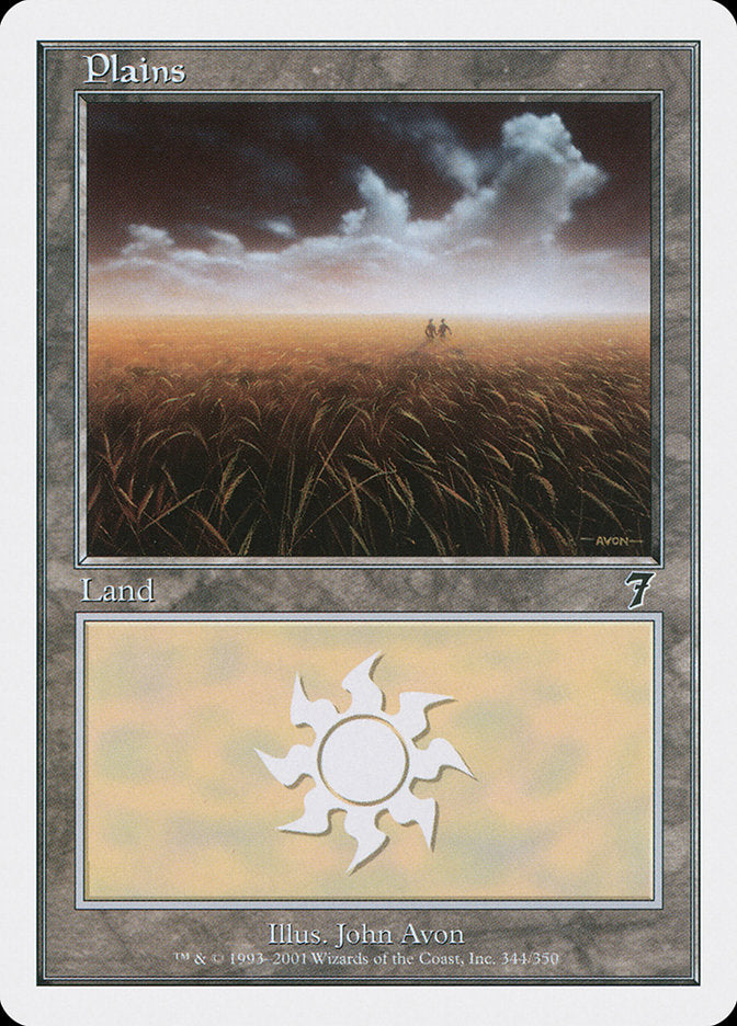 Plains (344) [Seventh Edition] | Card Merchant Takapuna