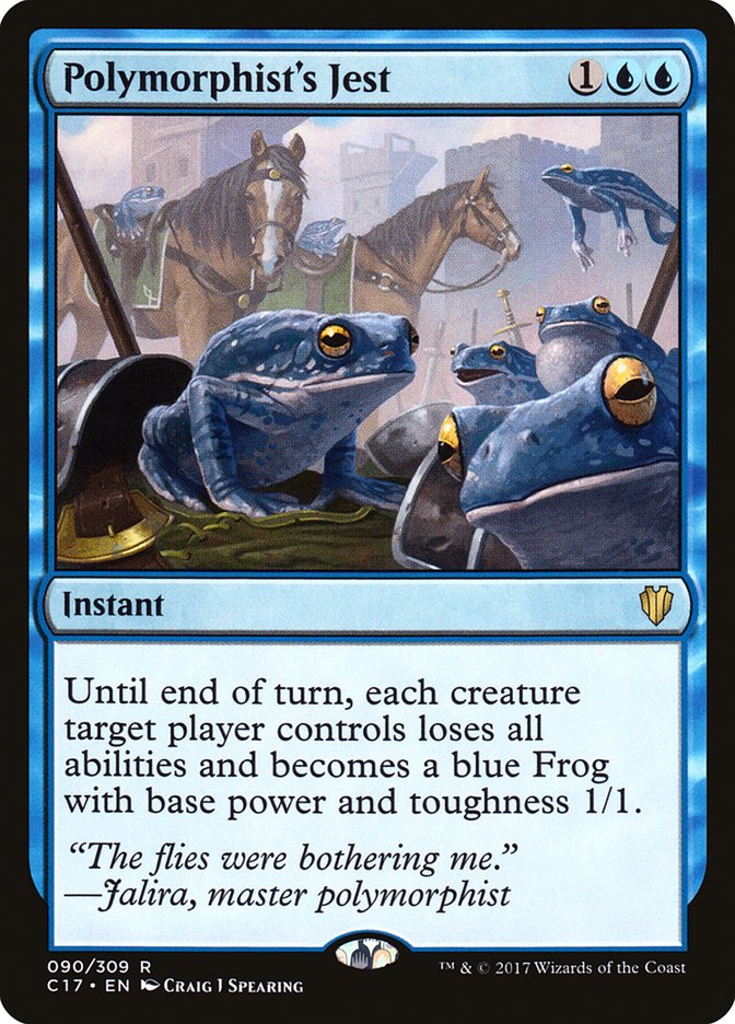 Polymorphist's Jest [Commander 2017] | Card Merchant Takapuna
