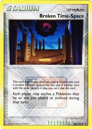 Broken Time Space (104/127) (League Promo) [Platinum: Base Set] | Card Merchant Takapuna