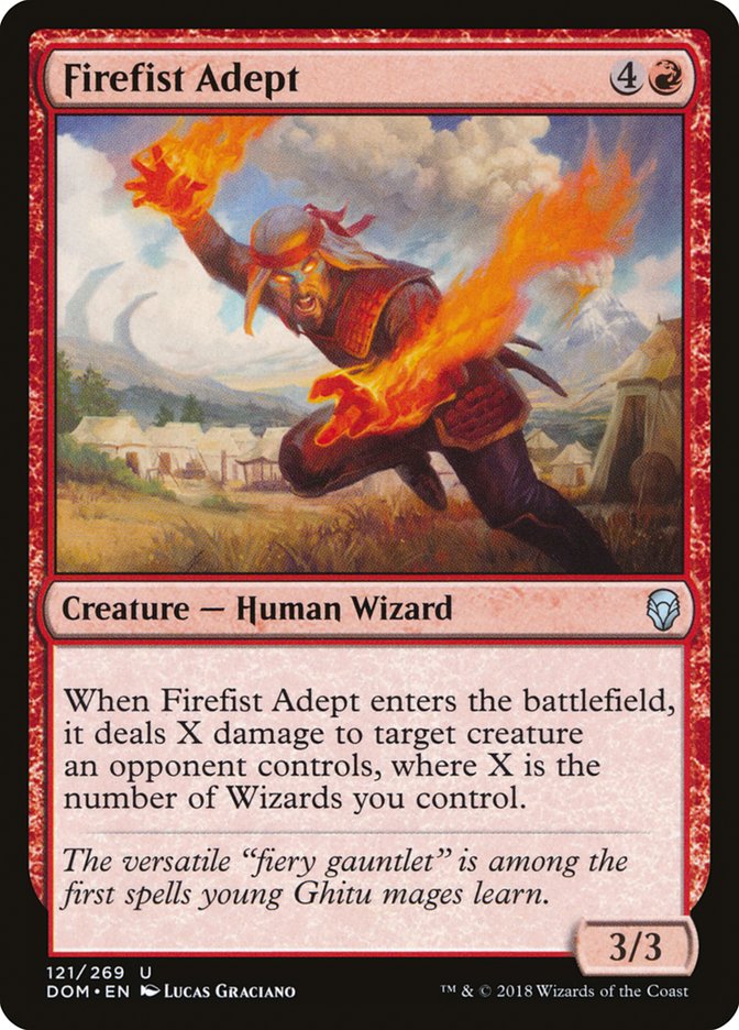 Firefist Adept [Dominaria] | Card Merchant Takapuna