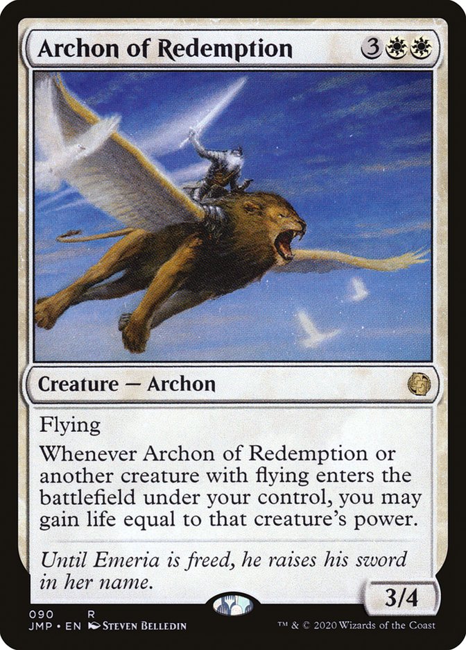 Archon of Redemption [Jumpstart] | Card Merchant Takapuna