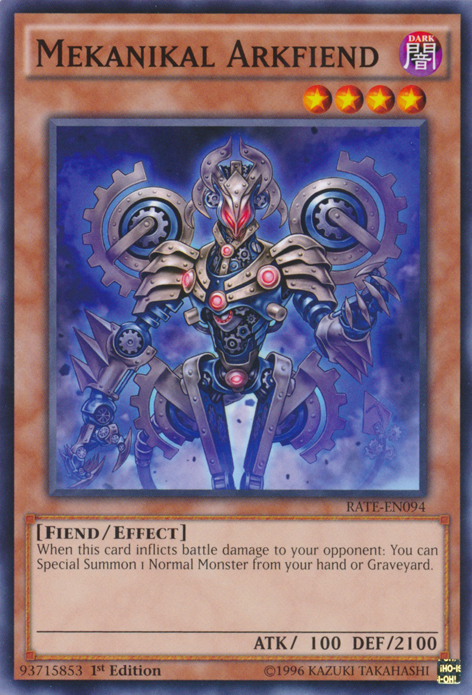 Mekanikal Arkfiend [RATE-EN094] Common | Card Merchant Takapuna