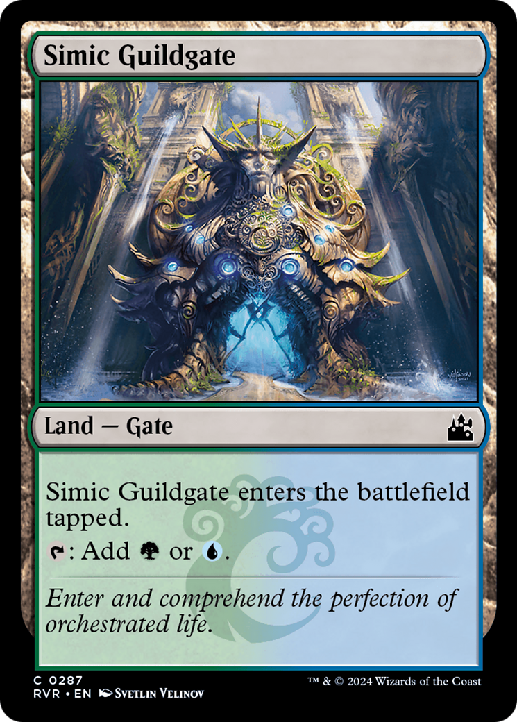 Simic Guildgate [Ravnica Remastered] | Card Merchant Takapuna