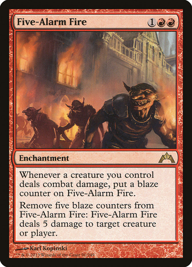 Five-Alarm Fire [Gatecrash] | Card Merchant Takapuna