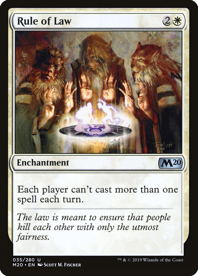 Rule of Law [Core Set 2020] | Card Merchant Takapuna