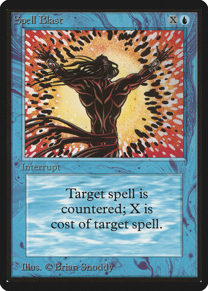 Spell Blast [Beta Edition] | Card Merchant Takapuna