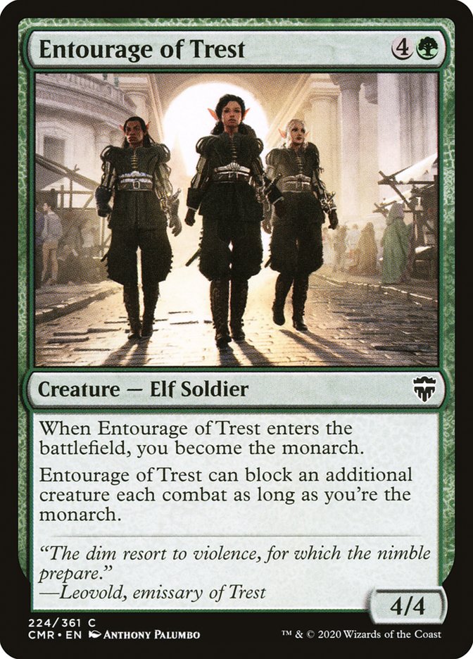 Entourage of Trest [Commander Legends] | Card Merchant Takapuna