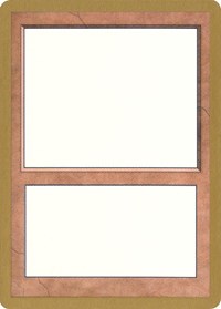 2000 World Championship Blank Card [World Championship Decks 2000] | Card Merchant Takapuna