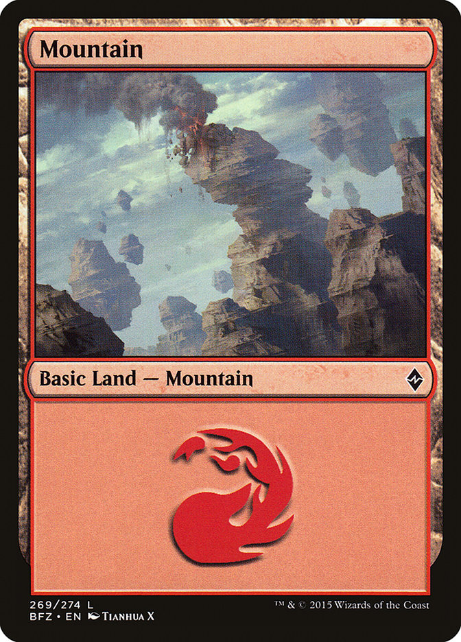 Mountain (269) [Battle for Zendikar] | Card Merchant Takapuna
