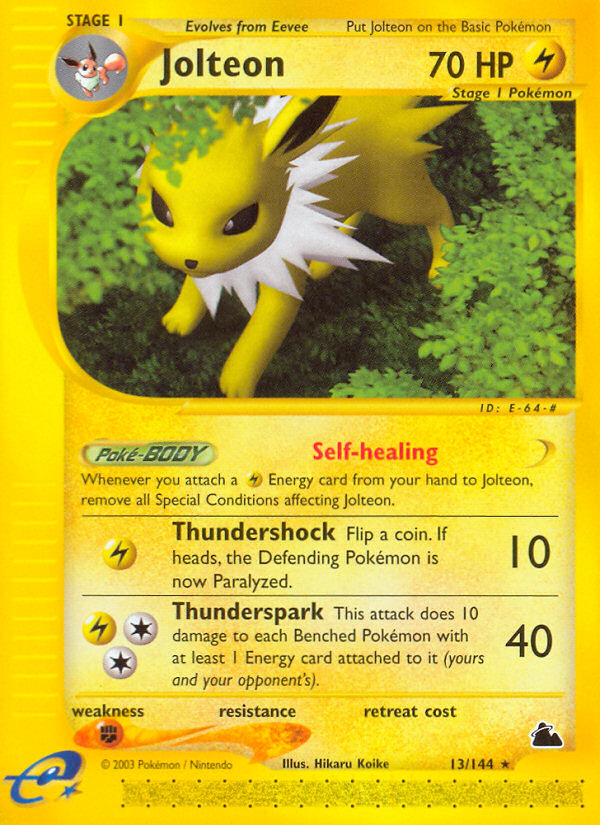 Jolteon (13/144) [Skyridge] | Card Merchant Takapuna