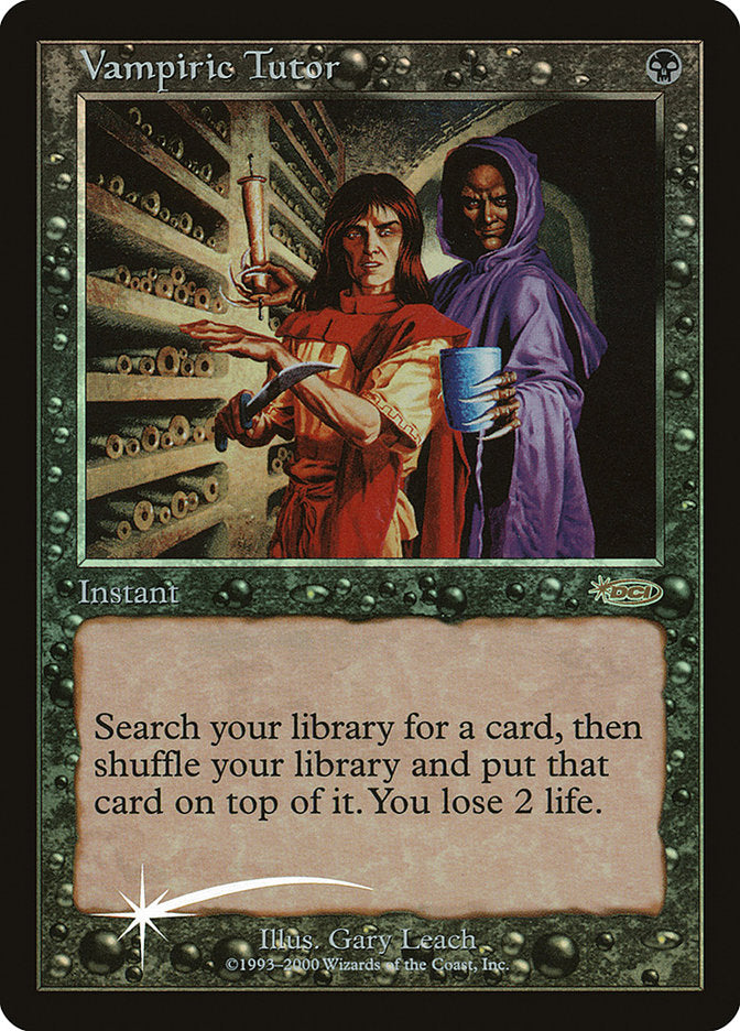 Vampiric Tutor [Judge Gift Cards 2000] | Card Merchant Takapuna
