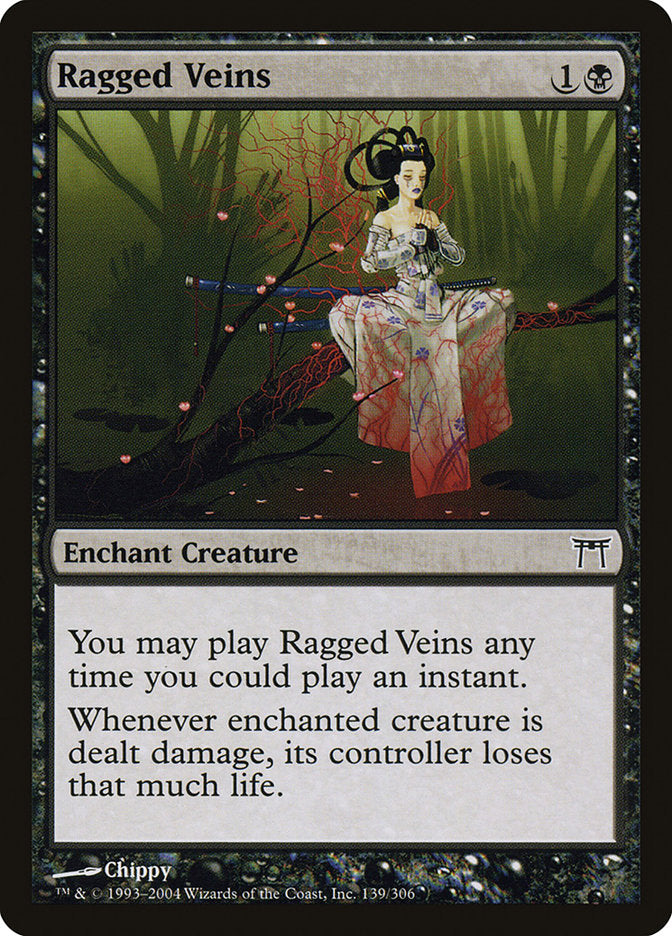 Ragged Veins [Champions of Kamigawa] | Card Merchant Takapuna