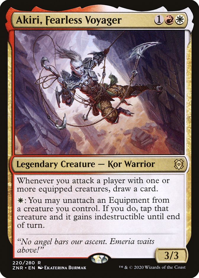 Akiri, Fearless Voyager [Zendikar Rising] | Card Merchant Takapuna