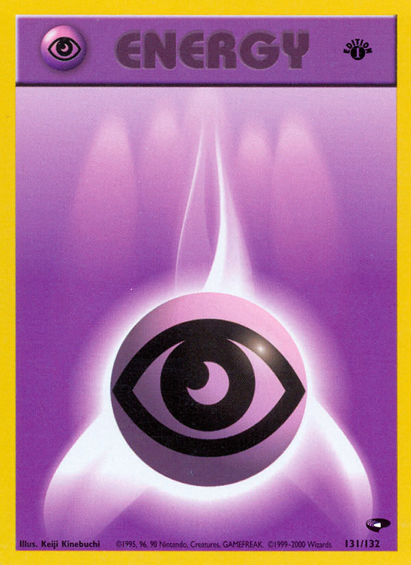 Psychic Energy (131/132) [Gym Challenge 1st Edition] | Card Merchant Takapuna