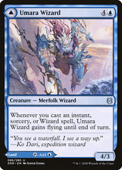 Umara Wizard // Umara Skyfalls [Zendikar Rising] | Card Merchant Takapuna