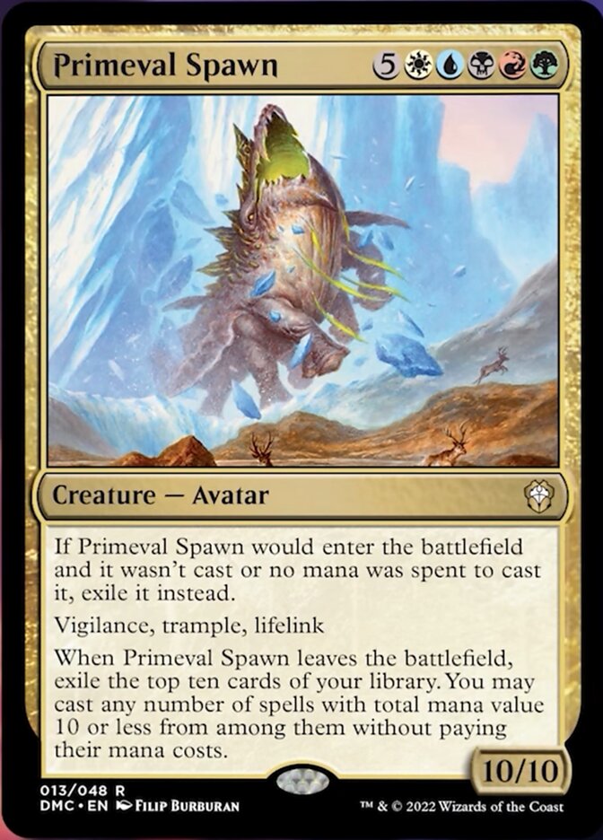 Primeval Spawn [Dominaria United Commander] | Card Merchant Takapuna