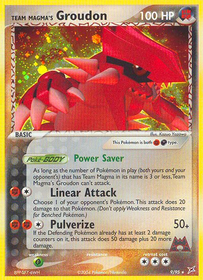 Team Magma's Groudon (9/95) [EX: Team Magma vs Team Aqua] | Card Merchant Takapuna