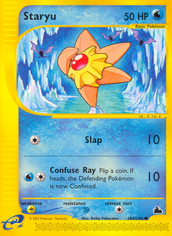 Staryu (104/144) [Skyridge] | Card Merchant Takapuna