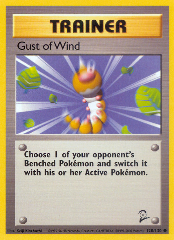 Gust of Wind (120/130) [Base Set 2] | Card Merchant Takapuna
