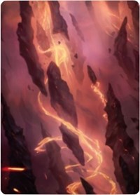 Mountain 1 Art Card [Zendikar Rising Art Series] | Card Merchant Takapuna