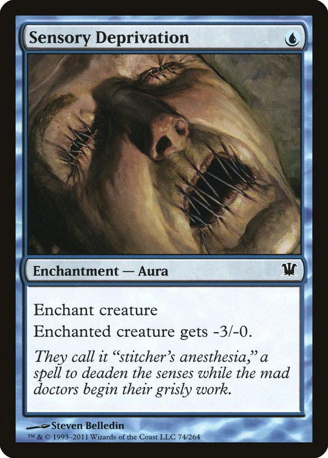 Sensory Deprivation [Innistrad] | Card Merchant Takapuna