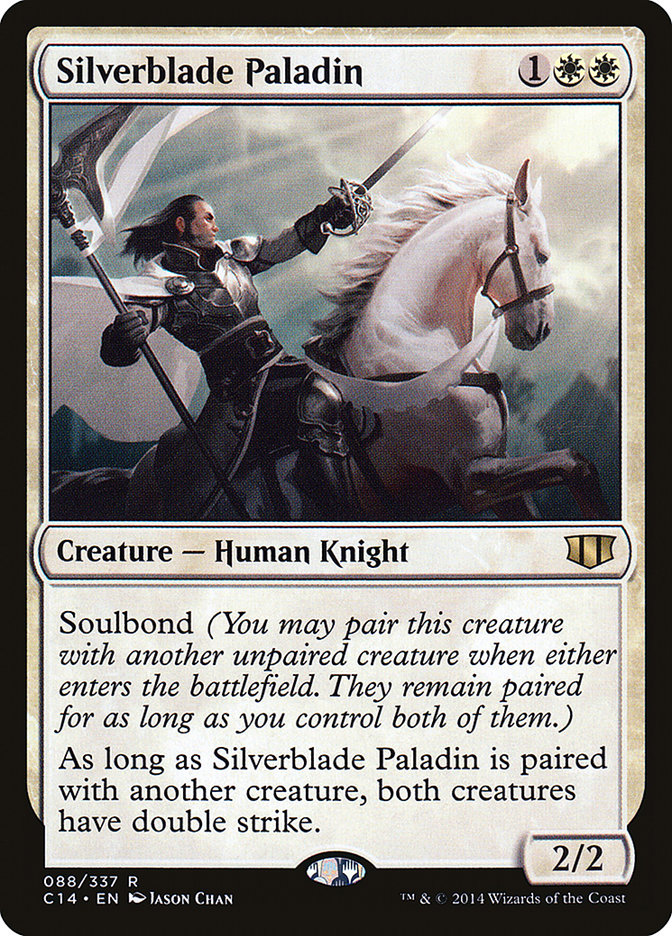 Silverblade Paladin [Commander 2014] | Card Merchant Takapuna