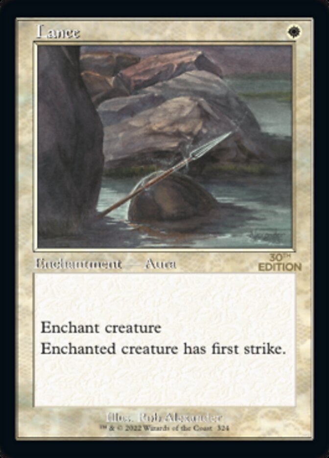 Lance (Retro) [30th Anniversary Edition] | Card Merchant Takapuna