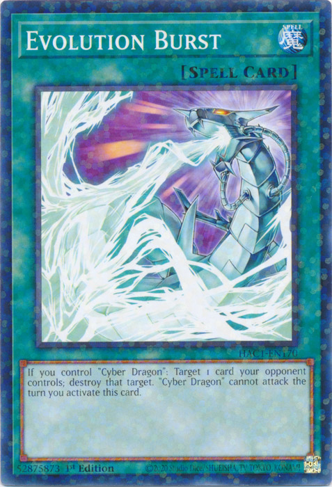 Evolution Burst (Duel Terminal) [HAC1-EN170] Common | Card Merchant Takapuna
