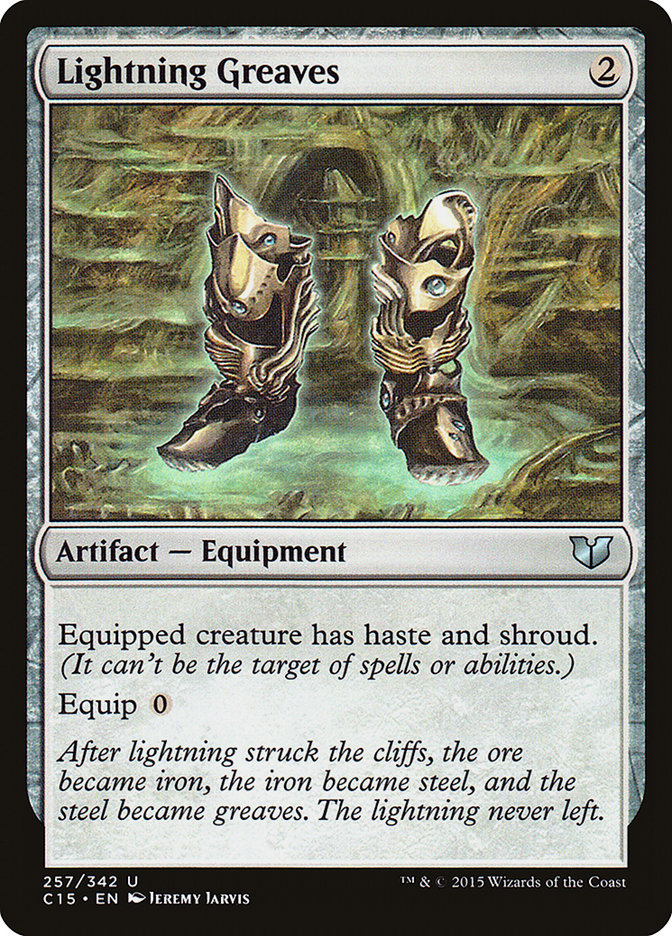 Lightning Greaves [Commander 2015] | Card Merchant Takapuna