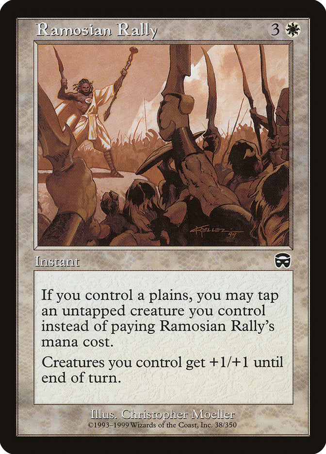 Ramosian Rally [Mercadian Masques] | Card Merchant Takapuna