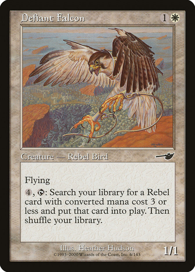 Defiant Falcon [Nemesis] | Card Merchant Takapuna