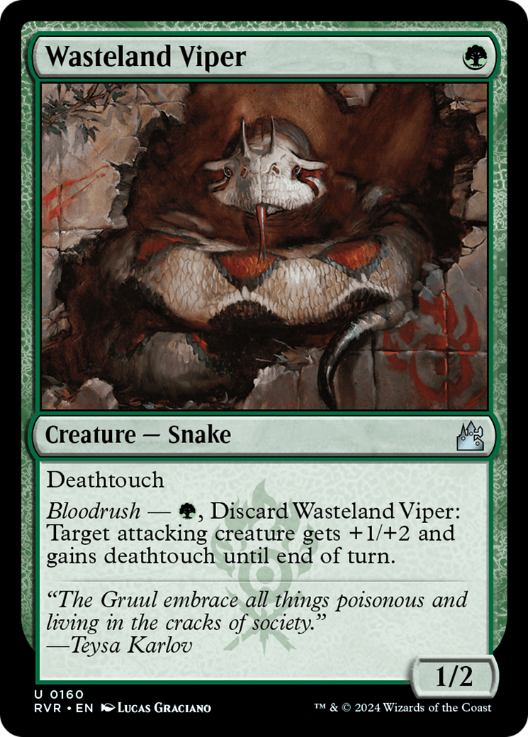 Wasteland Viper [Ravnica Remastered] | Card Merchant Takapuna