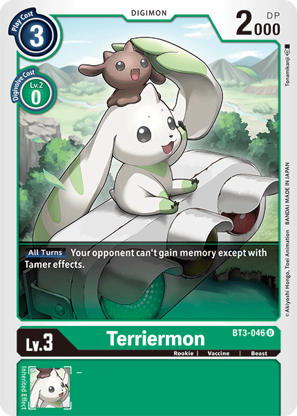 Terriermon [BT3-046] [Release Special Booster Ver.1.5] | Card Merchant Takapuna