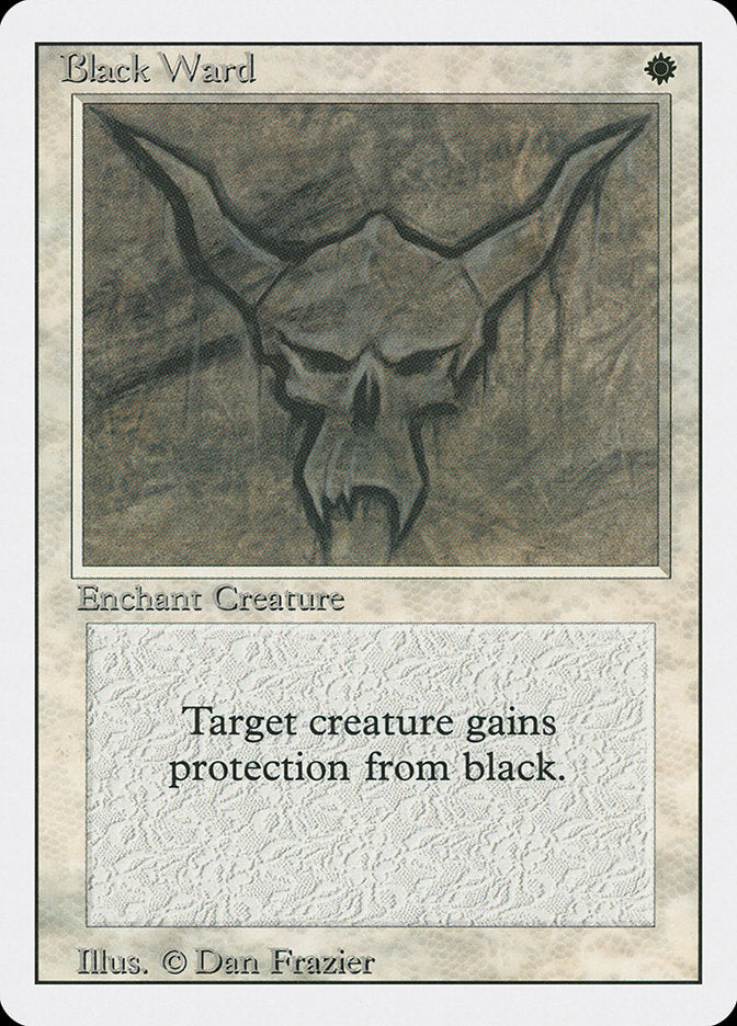 Black Ward [Revised Edition] | Card Merchant Takapuna
