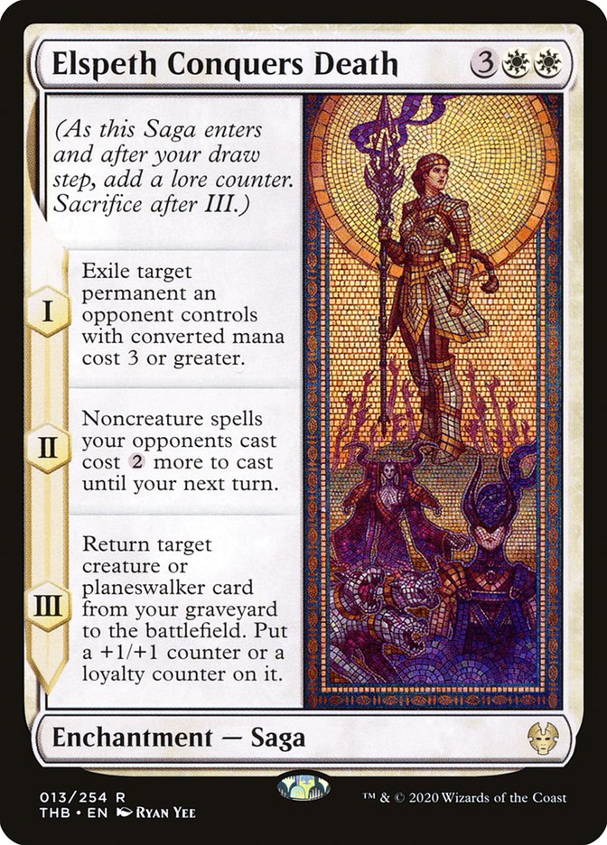 Elspeth Conquers Death [Theros Beyond Death] | Card Merchant Takapuna