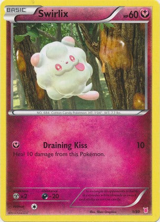 Swirlix (1/30) [XY: Trainer Kit 1 - Wigglytuff] | Card Merchant Takapuna