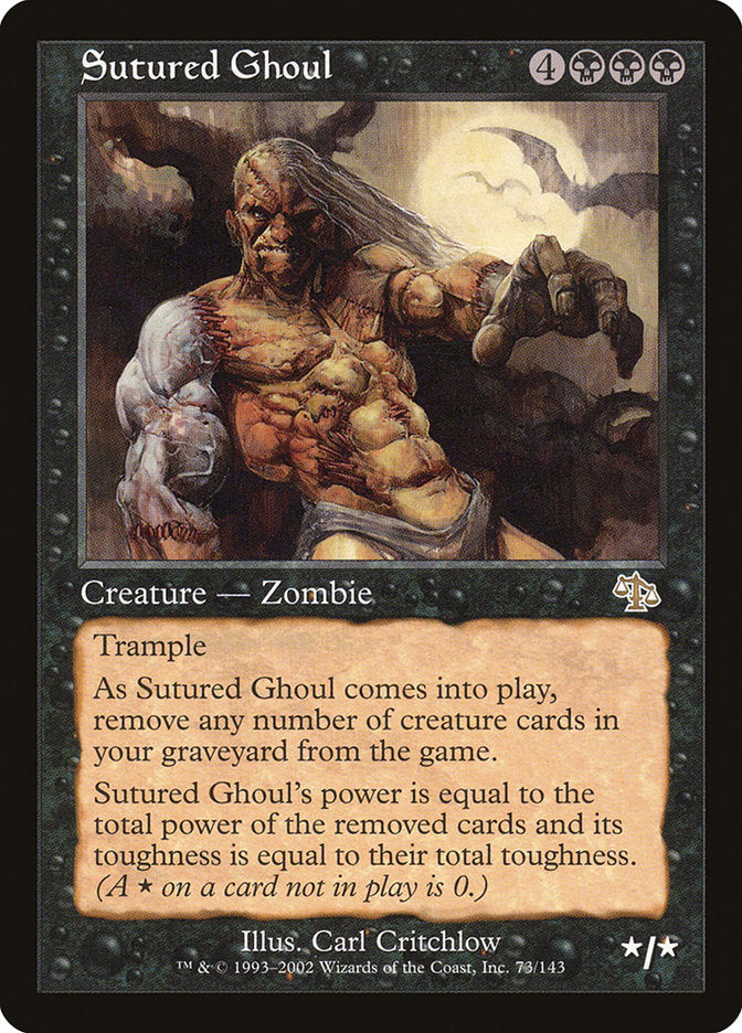 Sutured Ghoul [Judgment] | Card Merchant Takapuna