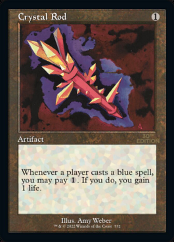 Crystal Rod (Retro) [30th Anniversary Edition] | Card Merchant Takapuna