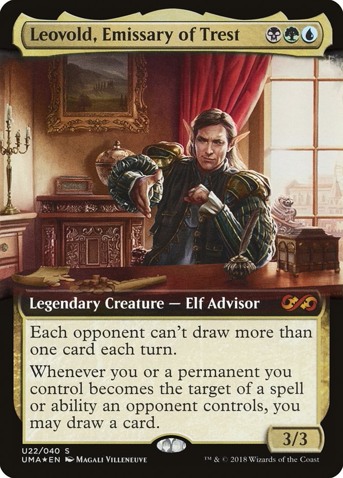 Leovold, Emissary of Trest (Topper) [Ultimate Masters Box Topper] | Card Merchant Takapuna