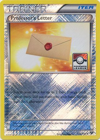 Professor's Letter (123/146) (League Promo) [XY: Base Set] | Card Merchant Takapuna