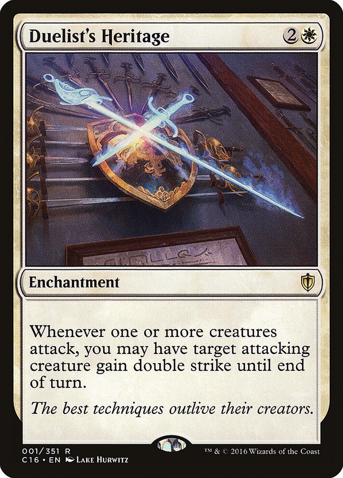Duelist's Heritage [Commander 2016] | Card Merchant Takapuna