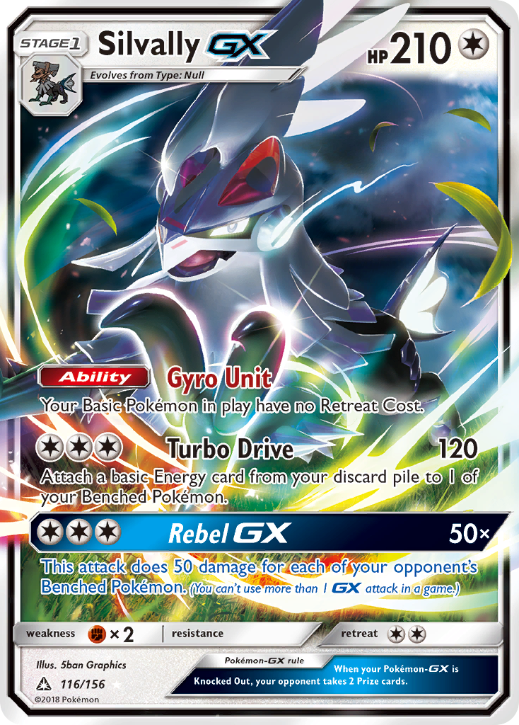 Silvally GX (116/156) [Sun & Moon: Ultra Prism] | Card Merchant Takapuna