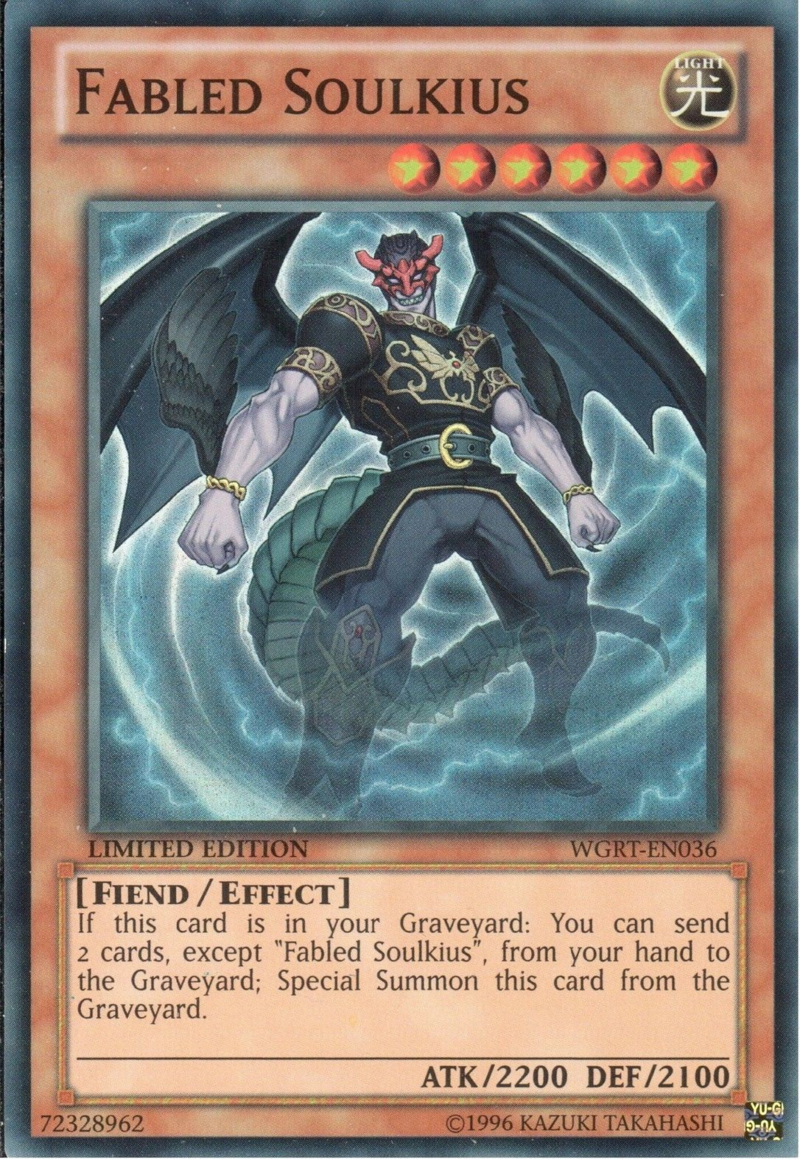 Fabled Soulkius [WGRT-EN036] Super Rare | Card Merchant Takapuna