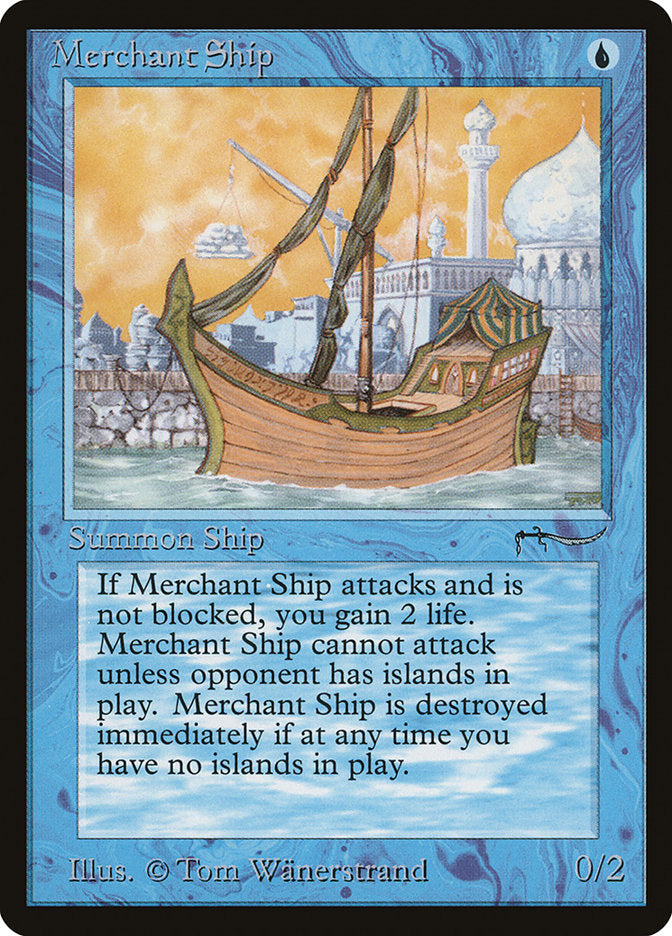 Merchant Ship [Arabian Nights] | Card Merchant Takapuna