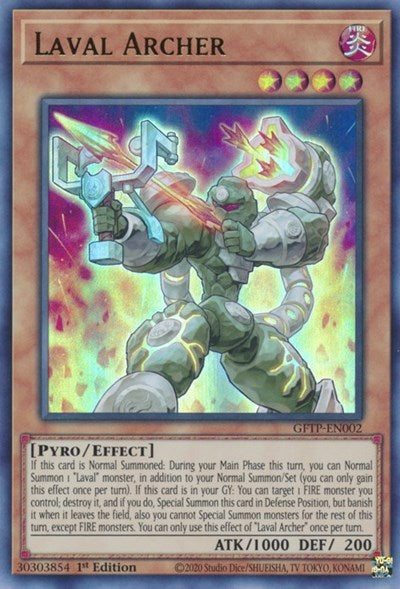 Laval Archer [GFTP-EN002] Ultra Rare | Card Merchant Takapuna
