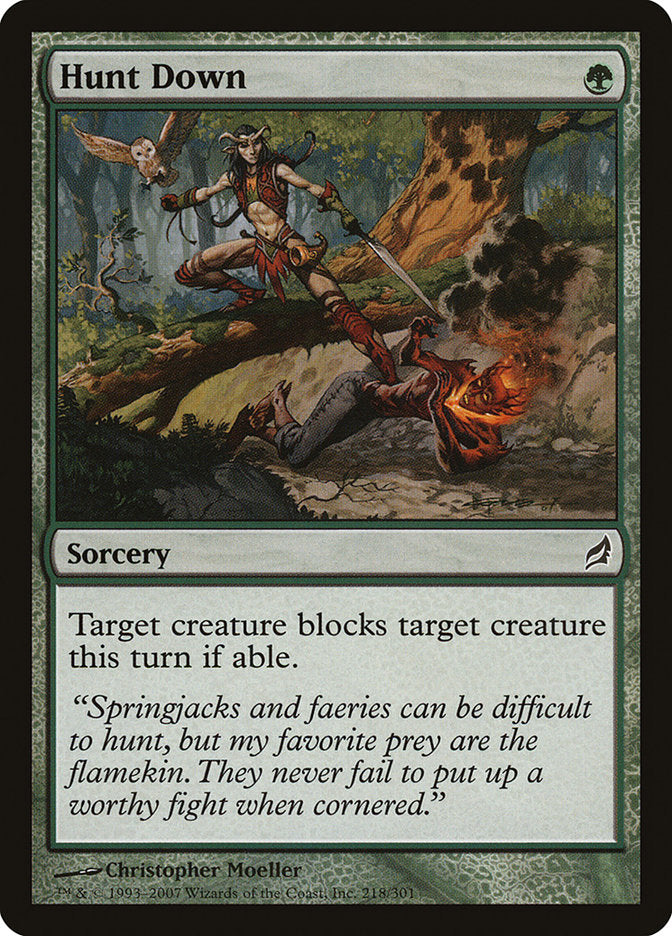 Hunt Down [Lorwyn] | Card Merchant Takapuna