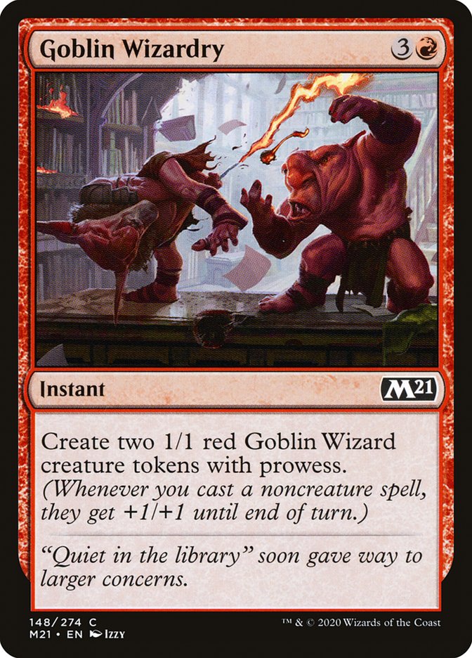 Goblin Wizardry [Core Set 2021] | Card Merchant Takapuna