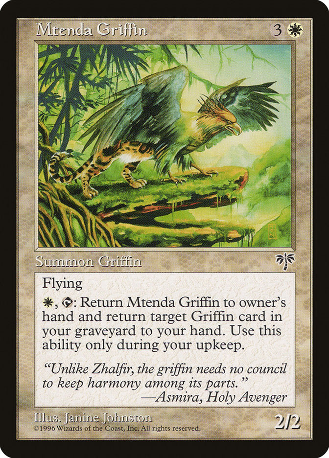 Mtenda Griffin [Mirage] | Card Merchant Takapuna
