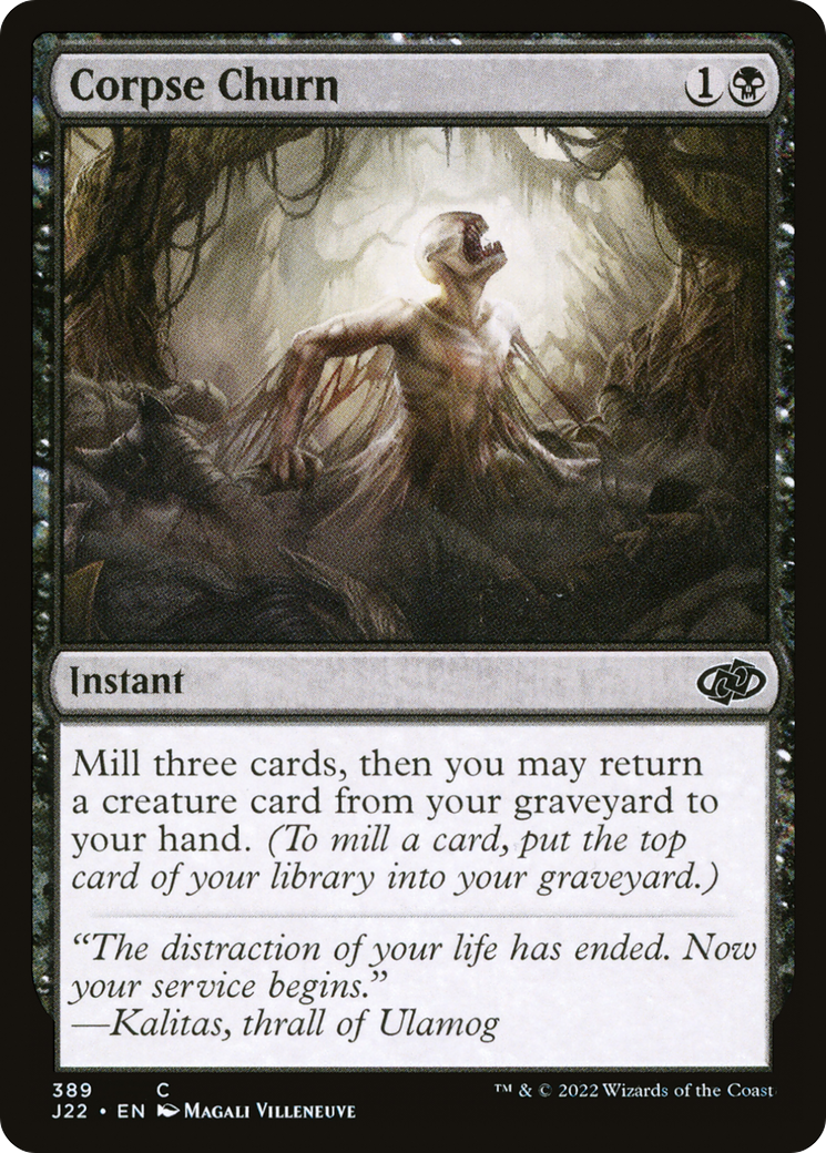 Corpse Churn [Jumpstart 2022] | Card Merchant Takapuna