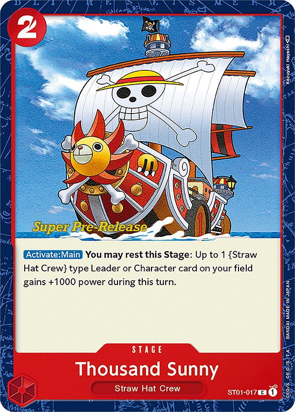 Thousand Sunny [Super Pre-Release Starter Deck: Straw Hat Crew] | Card Merchant Takapuna
